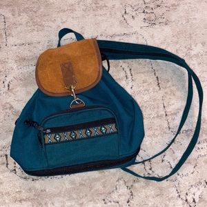 Vintage Teal Backpack